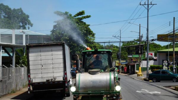 Autoridades fumigan más de 16,000 viviendas por dengue en Orotina