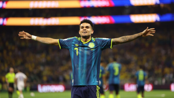 Luis Díaz cumple su sueño de niño en el Mundial